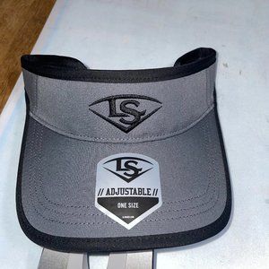 NWT Louisville Slugger Louisville Slugger Adult Baseball/Softball Visor Gray